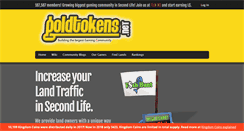 Desktop Screenshot of goldtokens.net